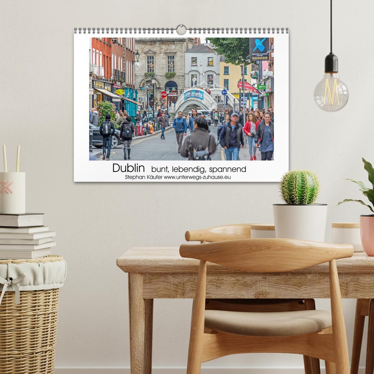 Bild: 9783435200597 | Dublin bunt, lebendig, spannend (Wandkalender 2025 DIN A3 quer),...