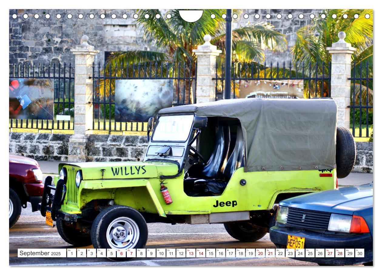 Bild: 9783383785085 | Willys Jeep - Eine amerikanische Legende auf Kuba (Wandkalender...