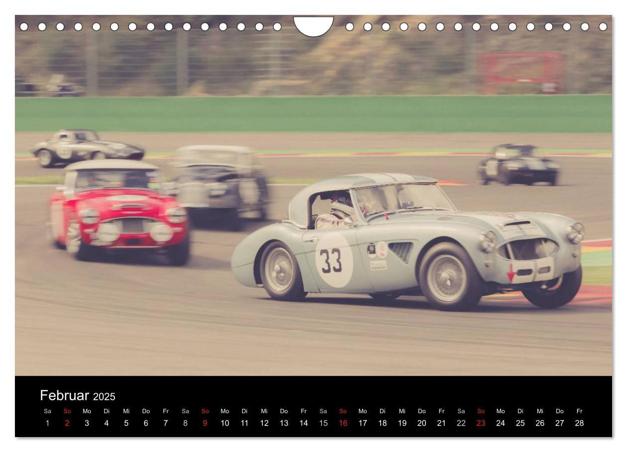 Bild: 9783435651146 | Vintage Racing, historischer Motorsport (Wandkalender 2025 DIN A4...