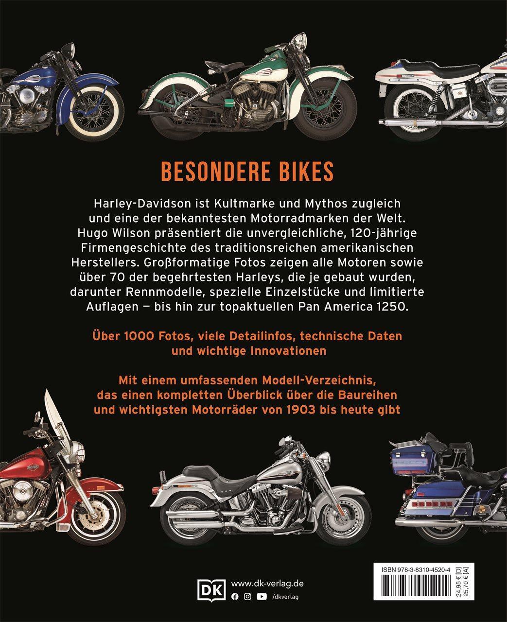 Rückseite: 9783831045204 | Harley-Davidson | Mythos und Modellgeschichte | Hugo Wilson | Buch