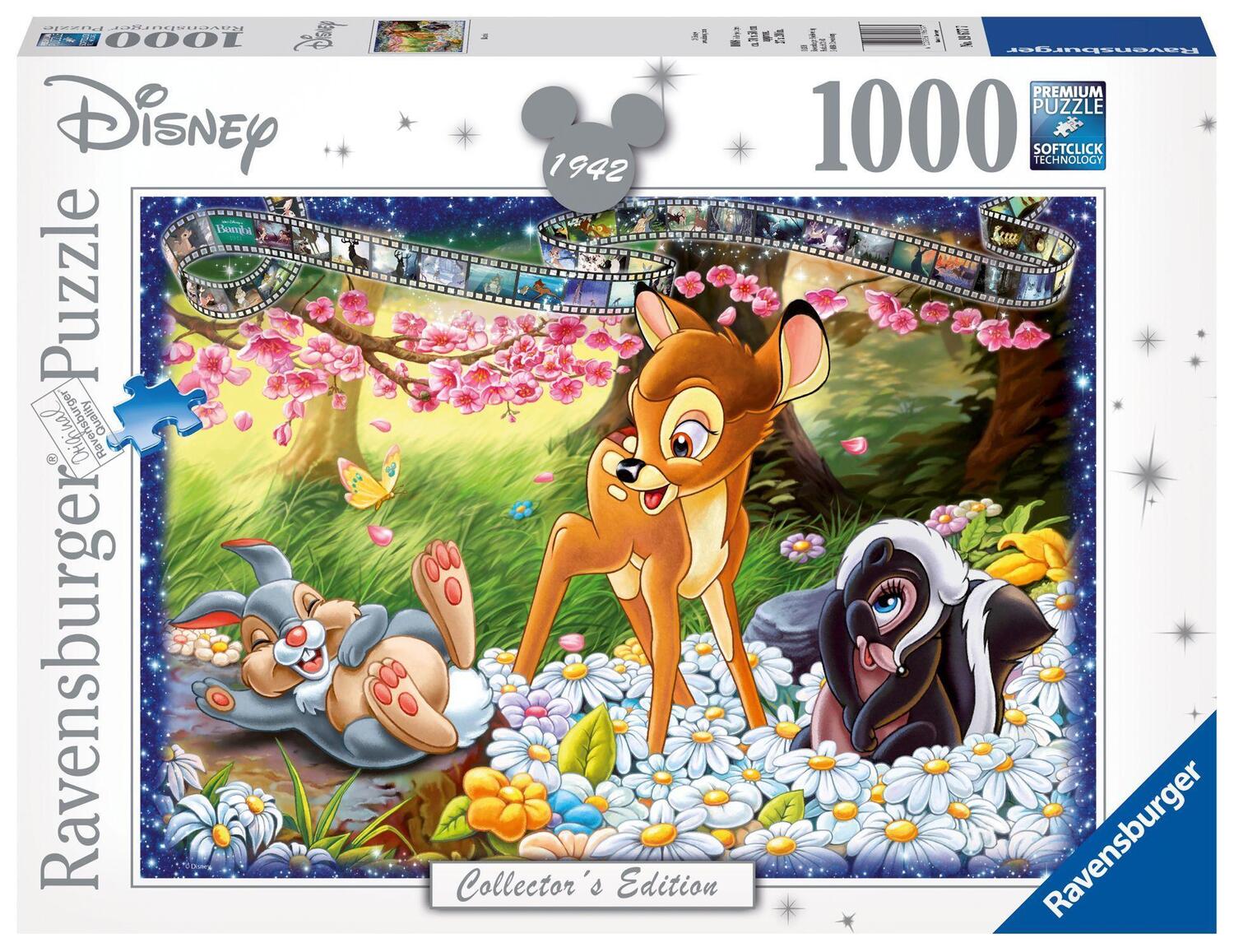 Cover: 4005556196777 | Walt Disney Bambi Puzzle 1000 Teile | Spiel | Deutsch | 2018