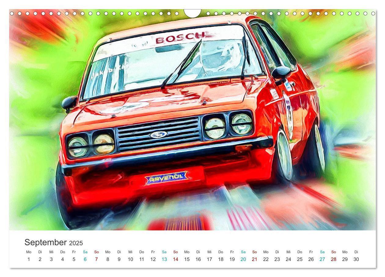 Bild: 9783435044986 | Kultautos - Capri und Escort (Wandkalender 2025 DIN A3 quer),...