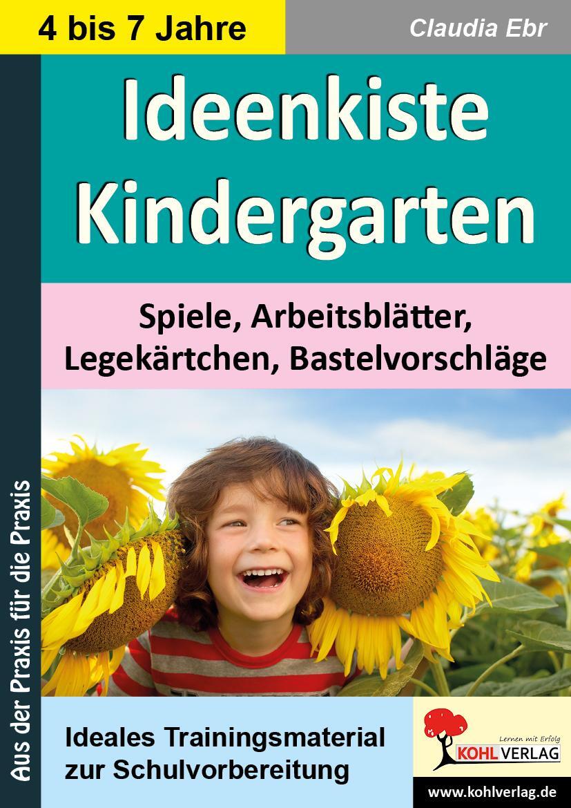 Cover: 9783866322646 | Ideenkiste Kindergarten Spiele, Arbeitsblätter, Legekärtchen und...