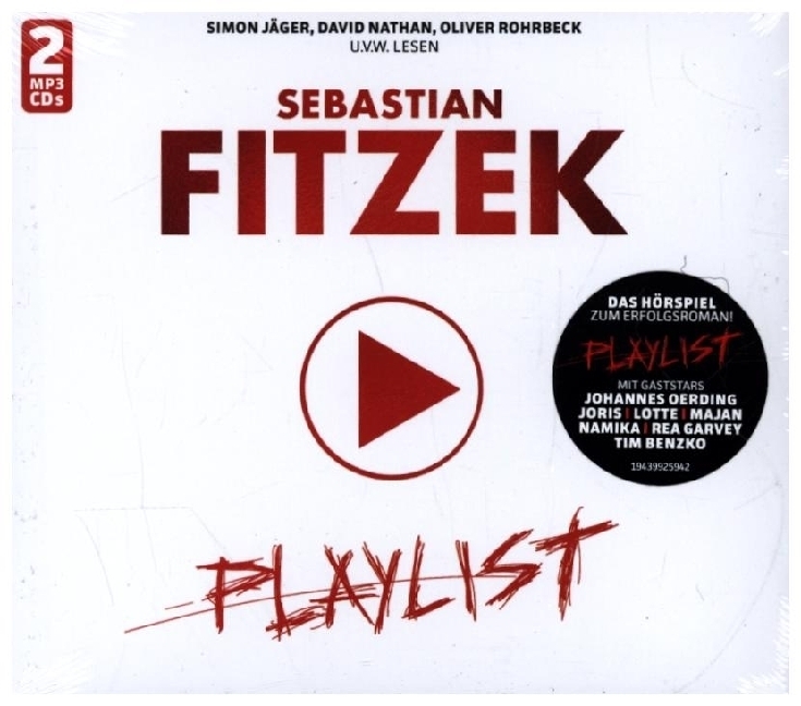 Cover: 194399259429 | Playlist - Hörspiel | Sebastian Fitzek | MP3 | 2 | Deutsch | 2021