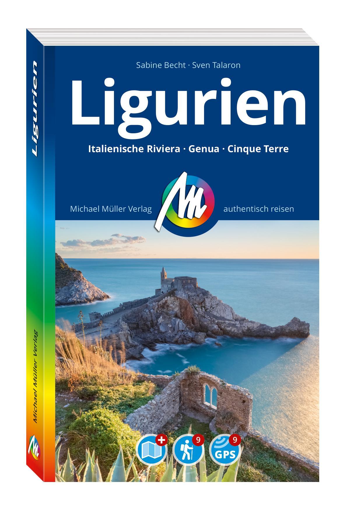 Cover: 9783966854054 | MICHAEL MÜLLER REISEFÜHRER Ligurien | Sven Talaron (u. a.) | Buch