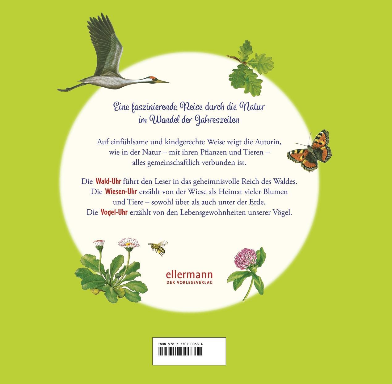 Rückseite: 9783770700684 | Die grüne Natur-Uhr | Durch das Jahr mit Wiese, Wald und Vögeln | Buch