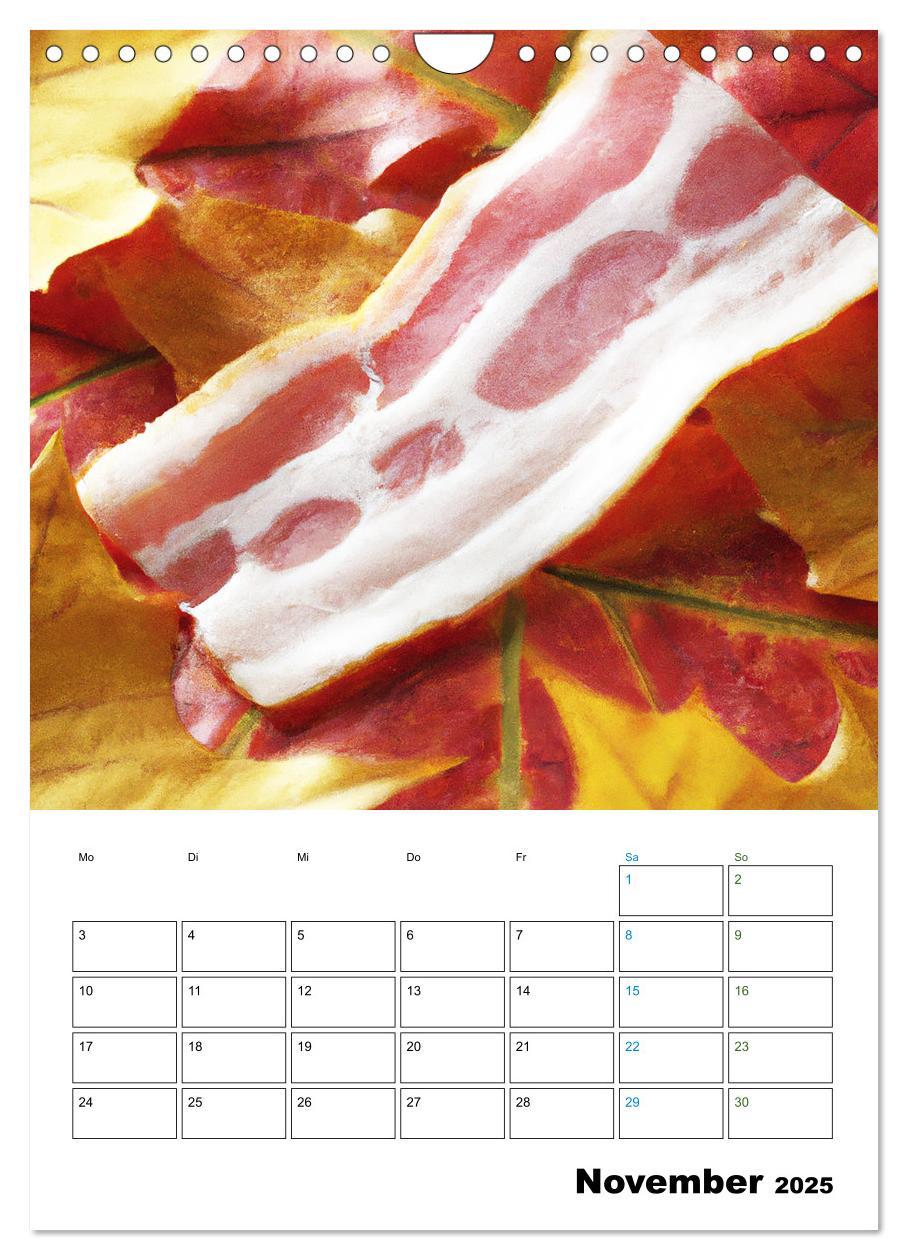 Bild: 9783435886111 | Bacon Kalender - Wir lieben Bacon (Wandkalender 2025 DIN A4 hoch),...