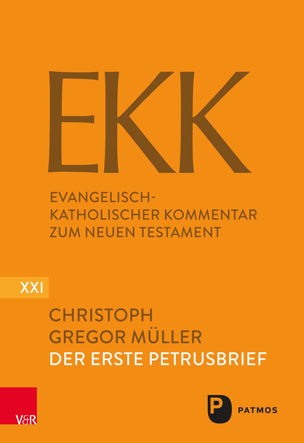 Cover: 9783525501894 | Der Erste Petrusbrief | Christoph Gregor Müller | Buch | gebunden