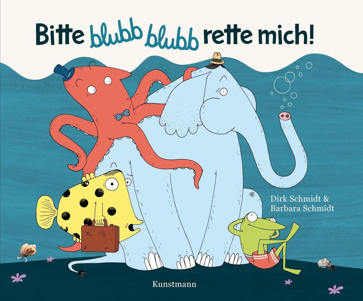 Cover: 9783956144684 | Bitte blubb blubb rette mich! - Miniformat | Dirk Schmidt (u. a.)