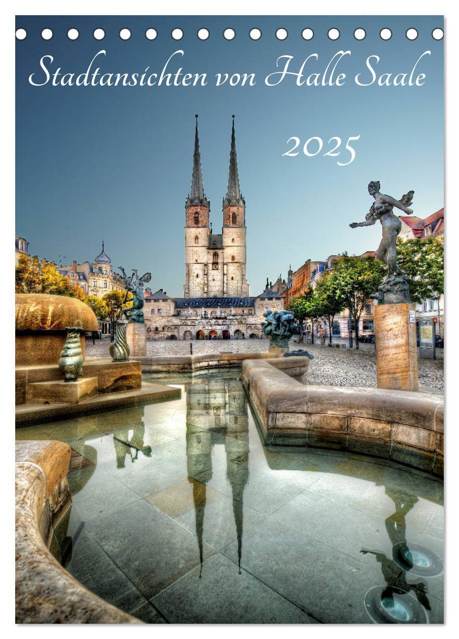 Cover: 9783457037775 | Stadtansichten von Halle Saale 2025 (Tischkalender 2025 DIN A5...