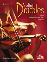 Cover: 9790230008754 | Violin Doubles | met optionele altvioolpartij | Jonathan Shipley