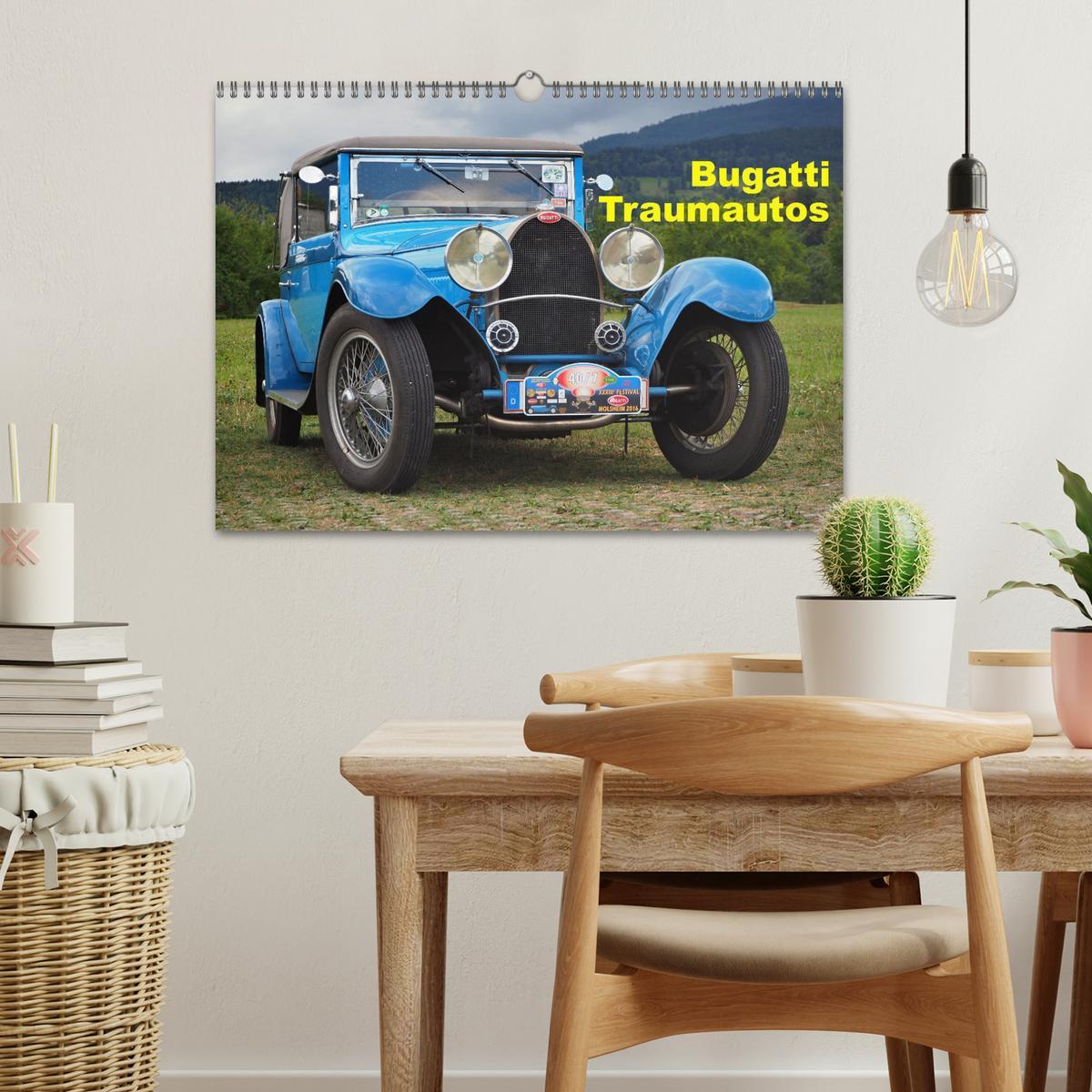 Bild: 9783383913617 | Bugatti Traumautos (Wandkalender 2025 DIN A3 quer), CALVENDO...