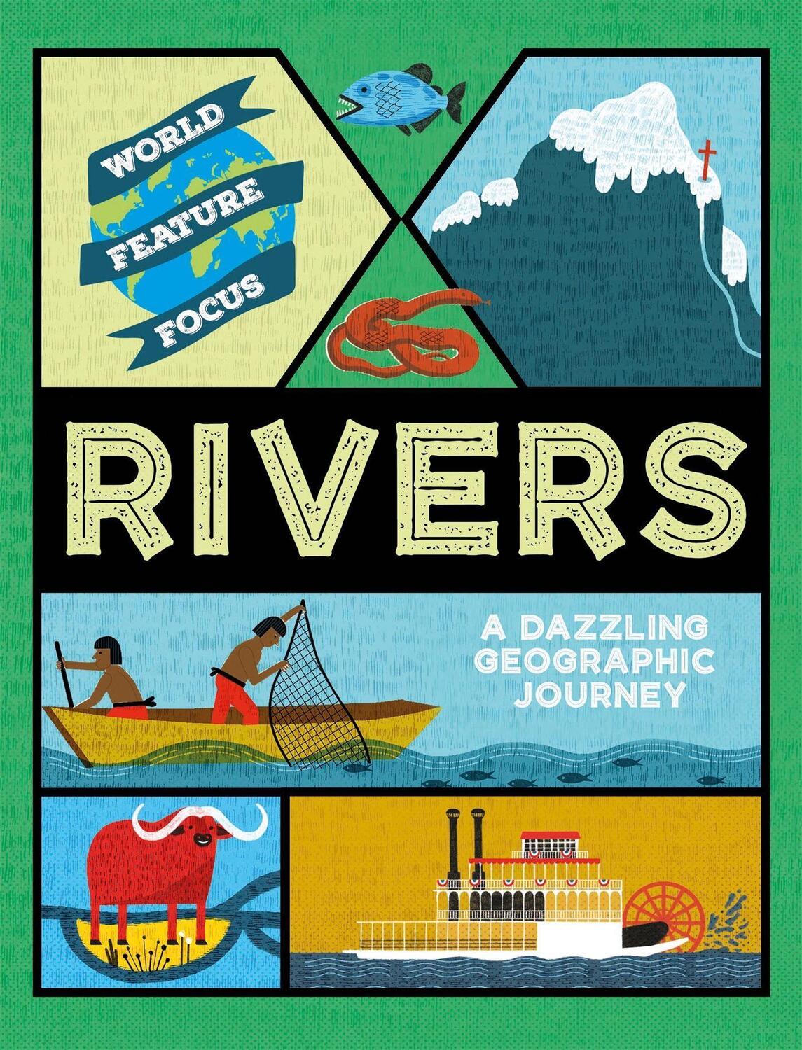 Cover: 9781445161624 | World Feature Focus: Rivers | Rebecca Kahn | Taschenbuch | Englisch