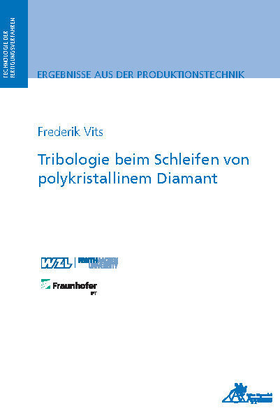 Cover: 9783863598389 | Tribologie beim Schleifen von polykristallinem Diamant | Frederik Vits