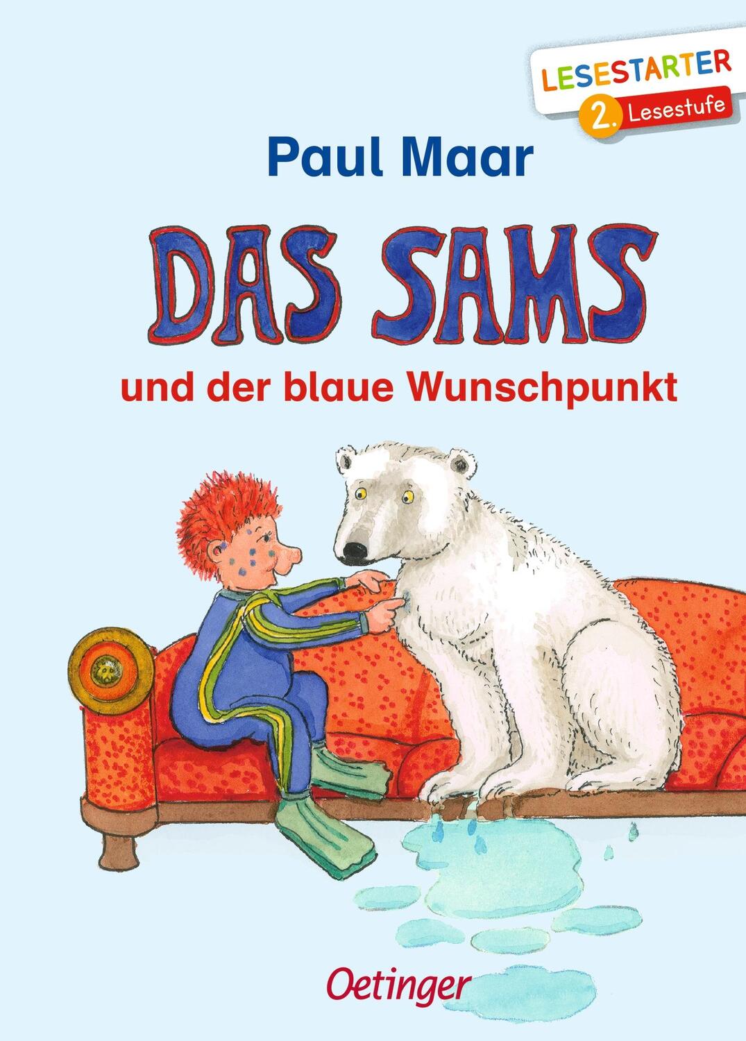Cover: 9783751200585 | Das Sams und der blaue Wunschpunkt | Lesestarter. 2. Lesestufe | Maar