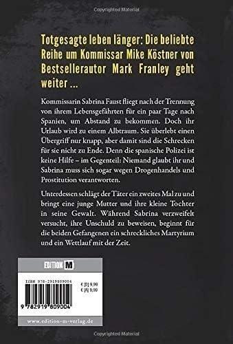 Rückseite: 9782919809004 | Der Tod wird dich vermissen | Mark Franley | Taschenbuch | Paperback