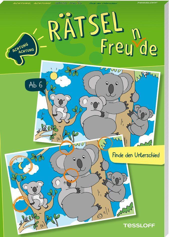 Cover: 9783788645946 | Achtung, Achtung Rätselfreu(n)de. Finde den Unterschied | Taschenbuch