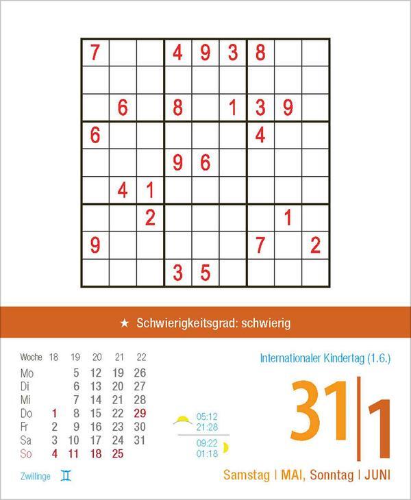 Bild: 9783731879510 | Profi Sudoku 2025 | Verlag Korsch | Kalender | 328 S. | Deutsch | 2025