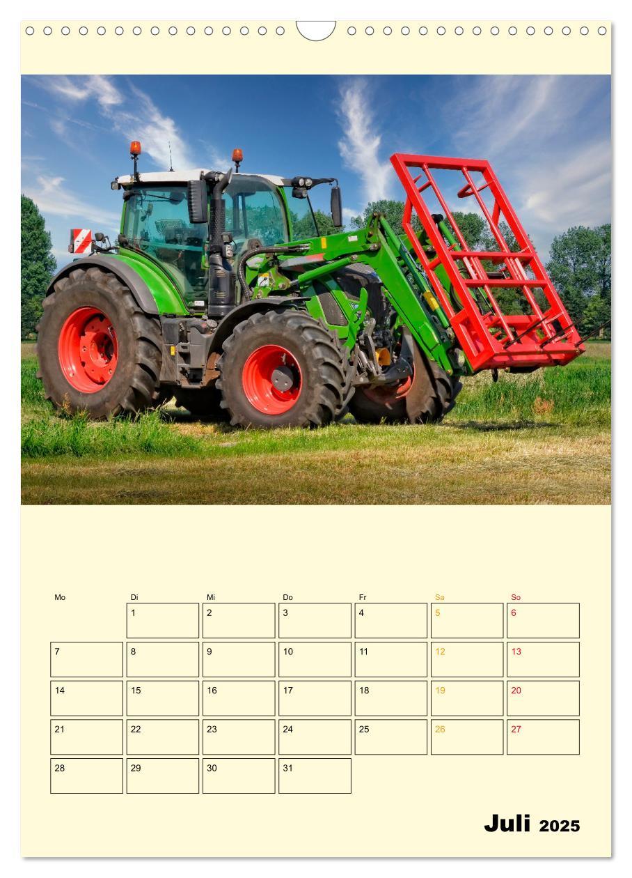 Bild: 9783435903481 | Traktor Giganten (Wandkalender 2025 DIN A3 hoch), CALVENDO...