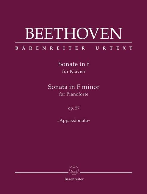 Cover: 9790006528165 | Sonate für Klavier f-Moll op. 57 'Appassionata' | Ludwig van Beethoven