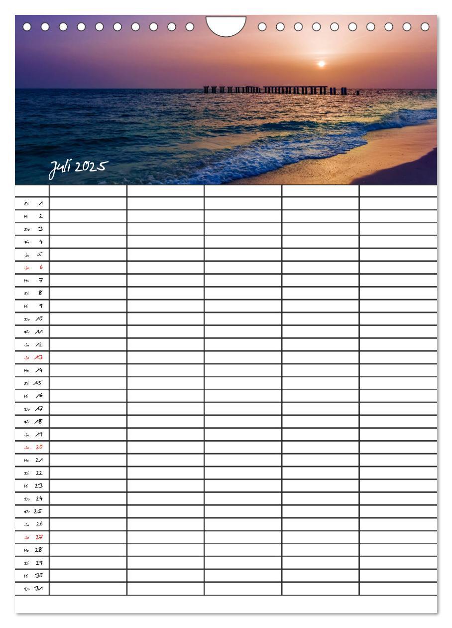 Bild: 9783457027301 | Idyllisches Florida / Familienplaner (Wandkalender 2025 DIN A4...