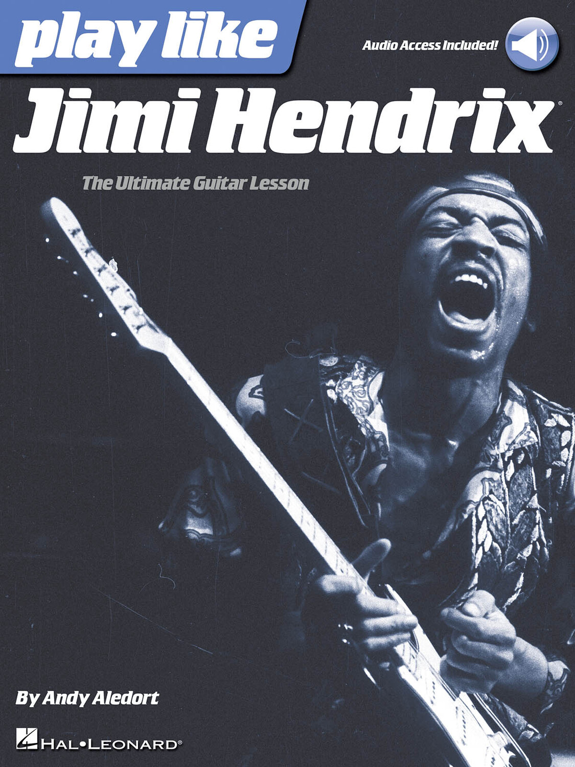 Cover: 888680008697 | Play like Jimi Hendrix | The Ultimate Guitar Lesson Book | Aledort
