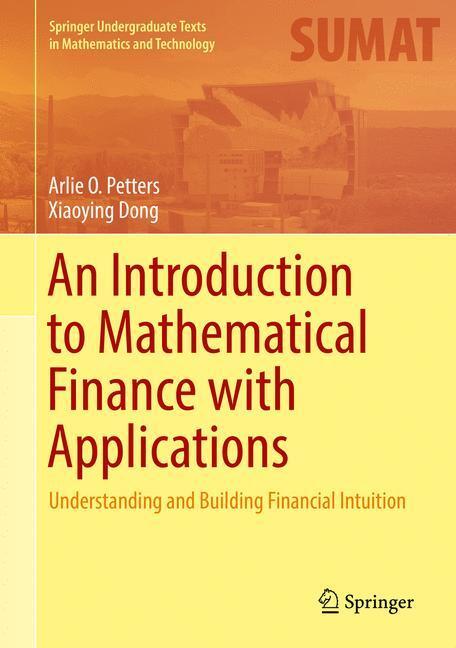 Cover: 9781493937813 | An Introduction to Mathematical Finance with Applications | Buch