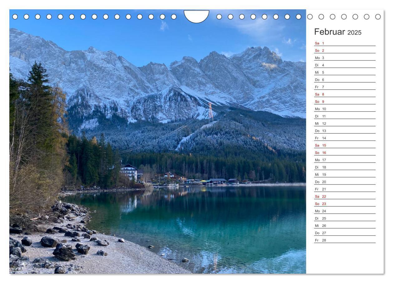 Bild: 9783383848346 | Alpenauszeit - Traumhafte Bergmomente am Wasser (Wandkalender 2025...