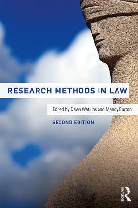 Cover: 9781138230194 | Research Methods in Law | Dawn Watkins | Taschenbuch | Englisch | 2017