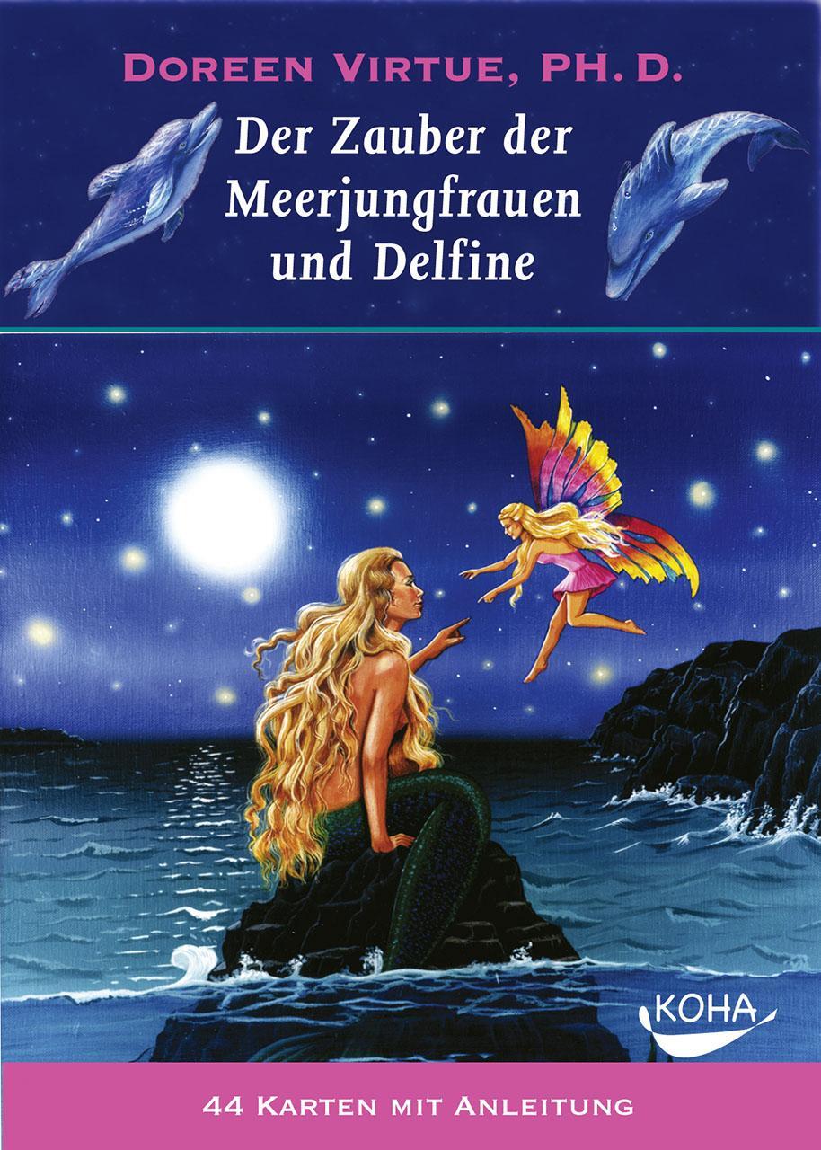 Cover: 9783867280181 | Der Zauber der Meerjungfrauen und Delfine | 44 Orakel Karten | Virtue