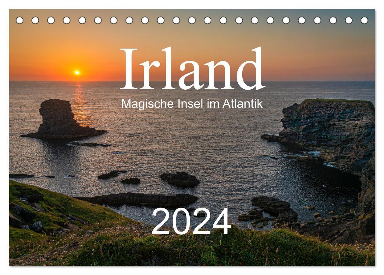 Cover: 9783675485907 | Irland - Magische Insel im Atlantik 2024 (Tischkalender 2024 DIN A5...