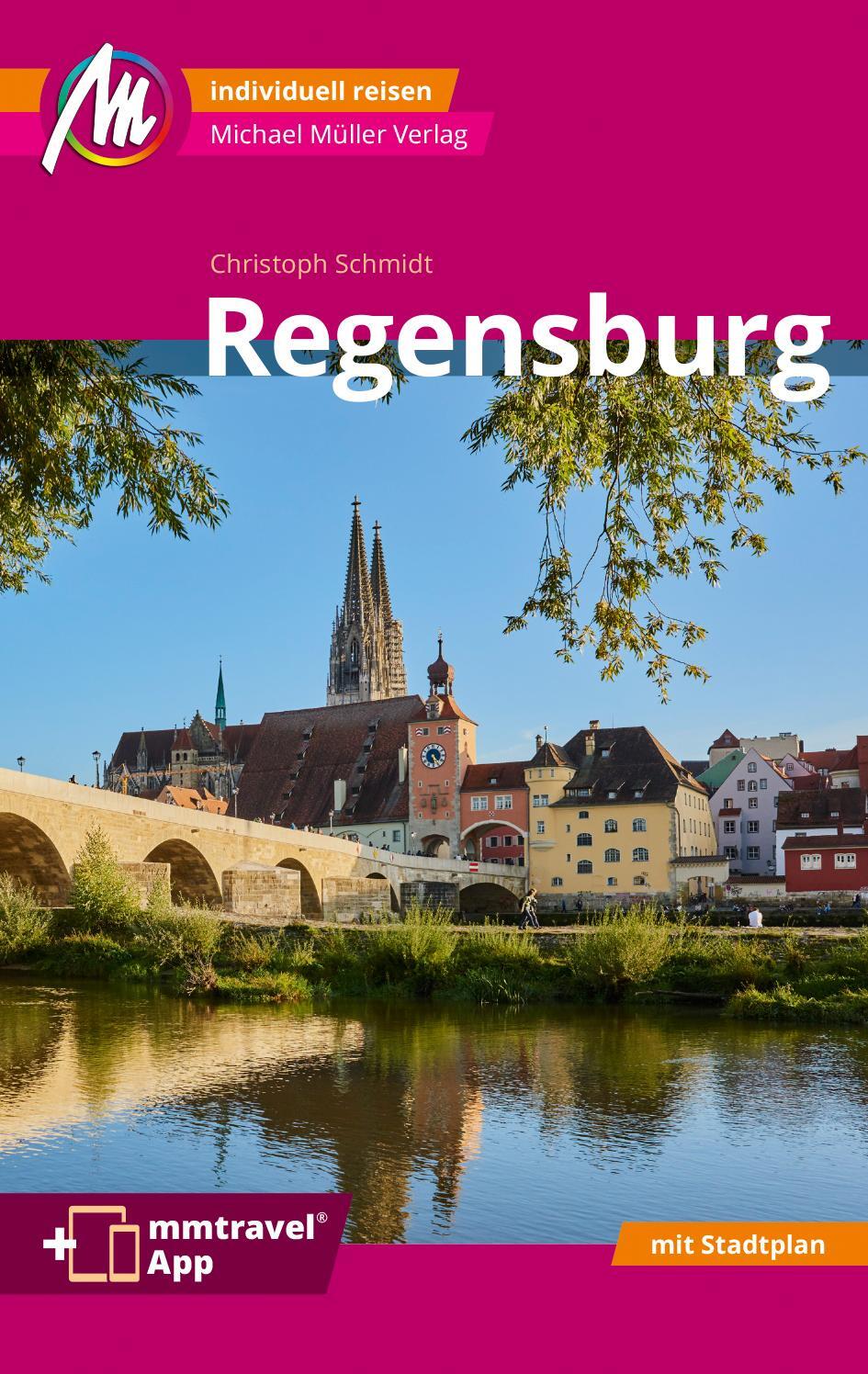 Cover: 9783966851831 | Regensburg MM-City Reiseführer | Christoph Schmidt | Taschenbuch