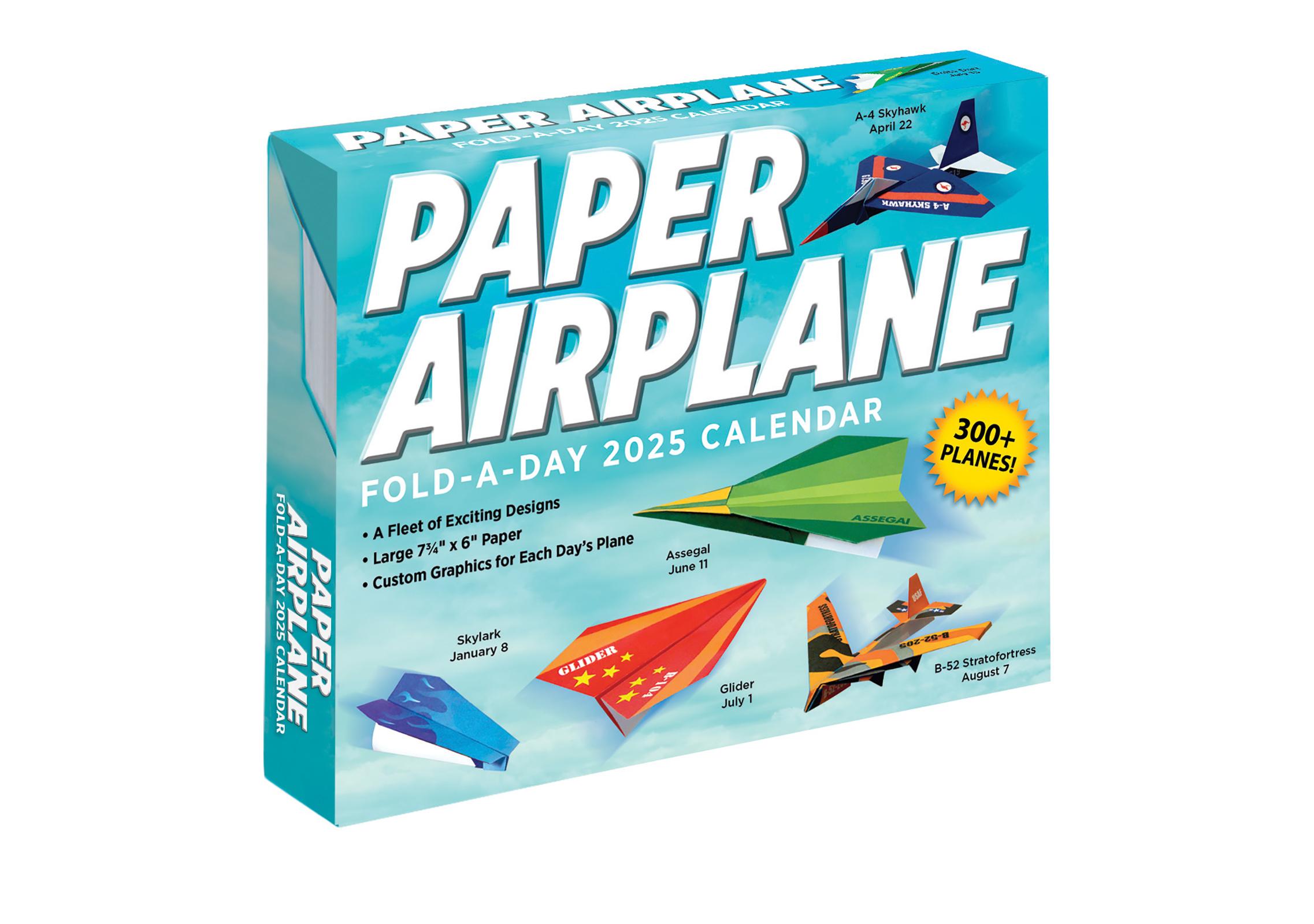 Cover: 9781524891053 | Paper Airplane 2025 Fold-A-Day Calendar | Kyong Lee (u. a.) | Kalender