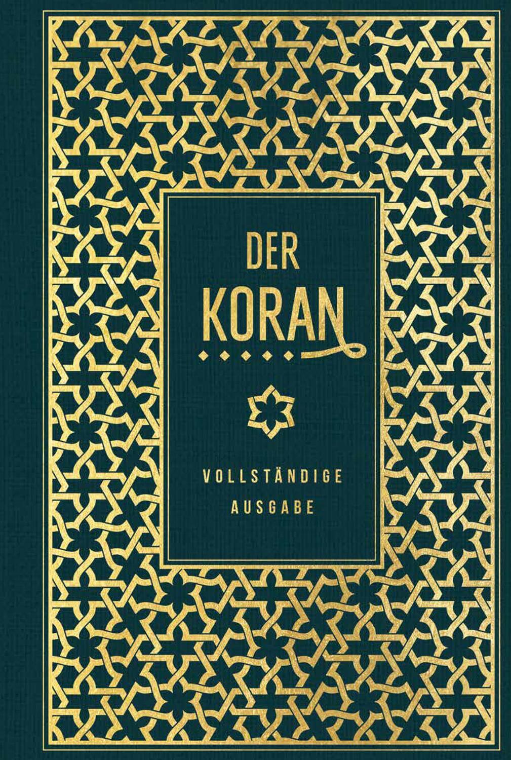 Cover: 9783868206616 | Der Koran: vollständige Ausgabe | Leinen mit Goldprägung | Max Henning