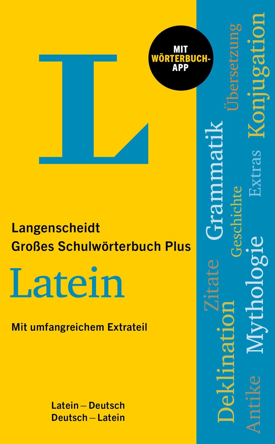 Cover: 9783125145658 | Langenscheidt Großes Schulwörterbuch Plus Latein | Bundle | 1 Buch