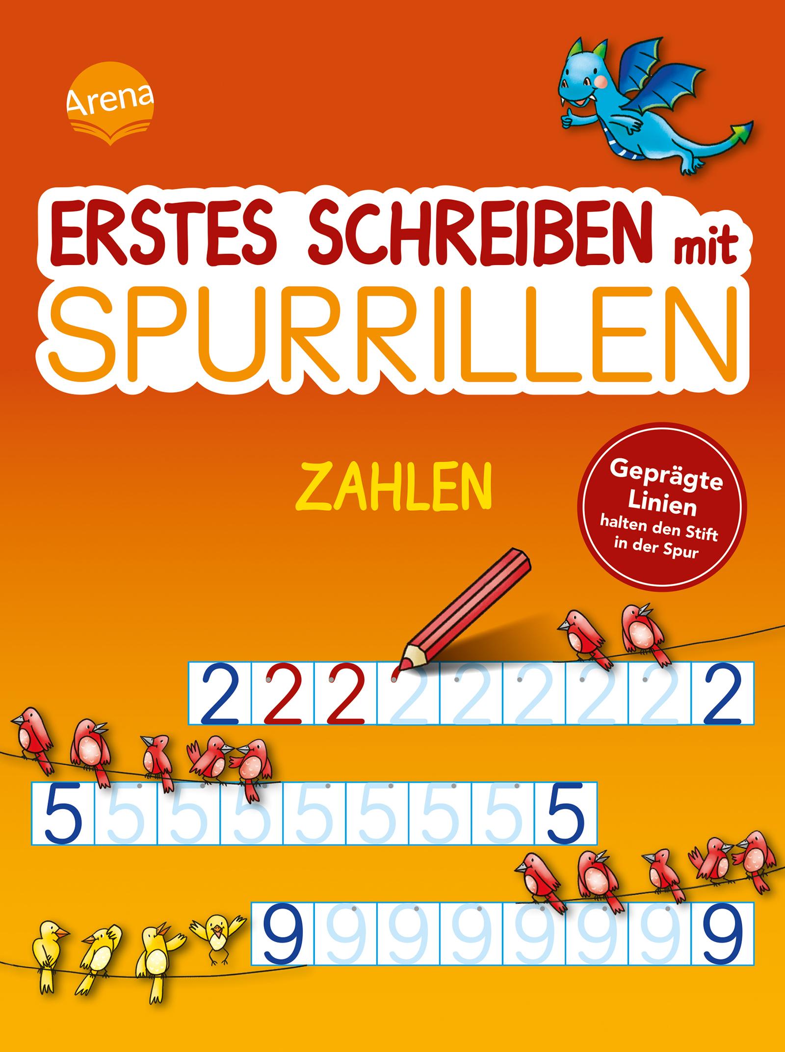 Cover: 9783401721880 | Erstes Schreiben mit Spurrillen. Zahlen | Silke Reimers | Taschenbuch