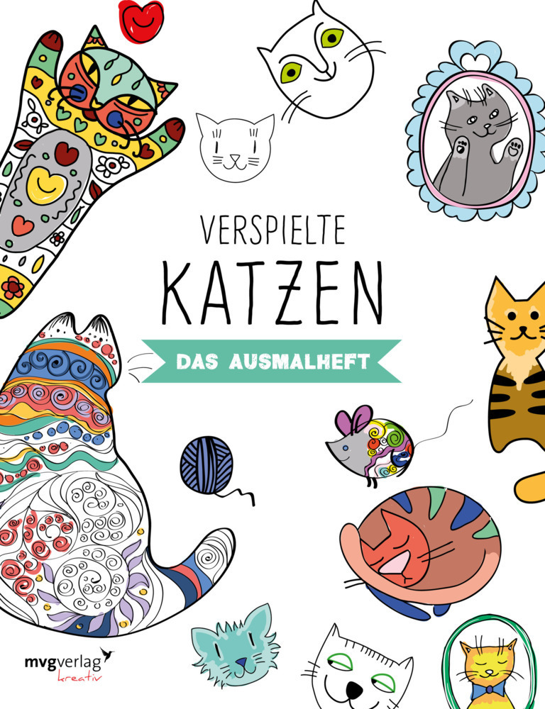 Cover: 9783868826418 | Verspielte Katzen | Das Ausmalheft | Taschenbuch | 2015 | mvg Verlag