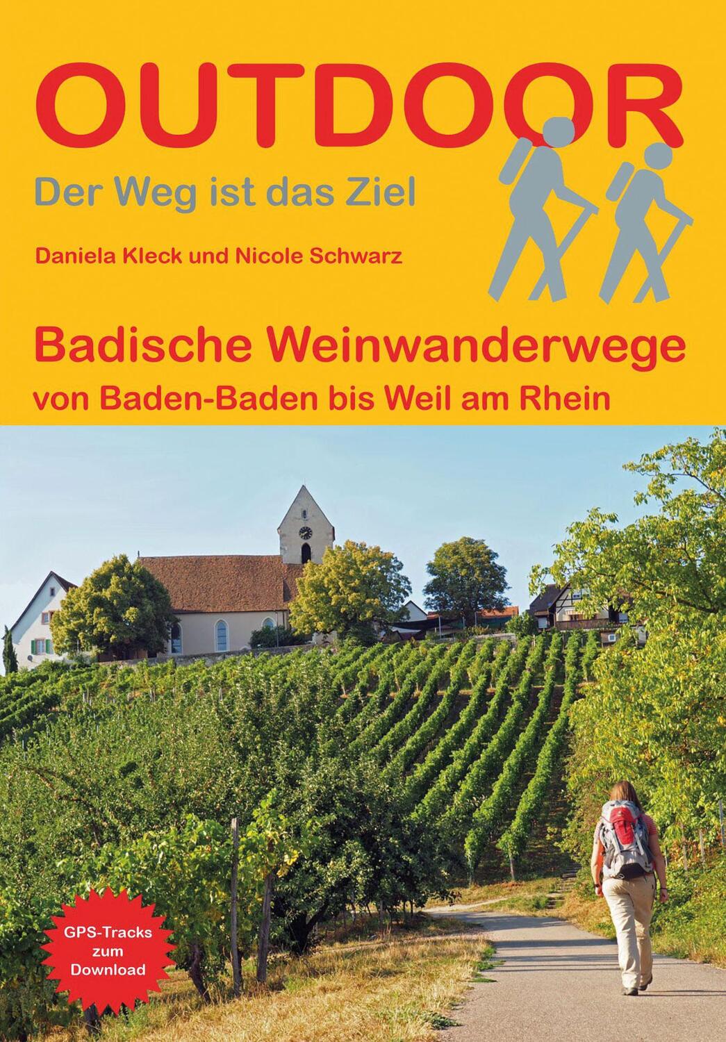 Cover: 9783866866010 | Badische Weinwanderwege | von Baden-Baden bis Weil am Rhein | Buch