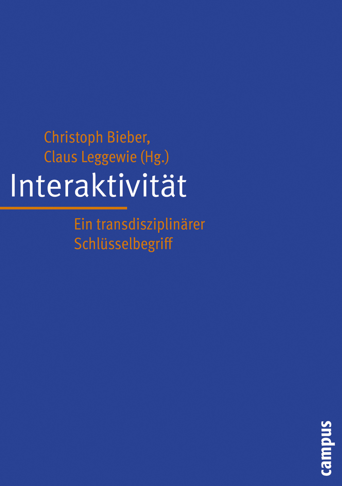 Cover: 9783593376035 | Interaktivität | Ein transdisziplinärer Schlüsselbegriff | Taschenbuch