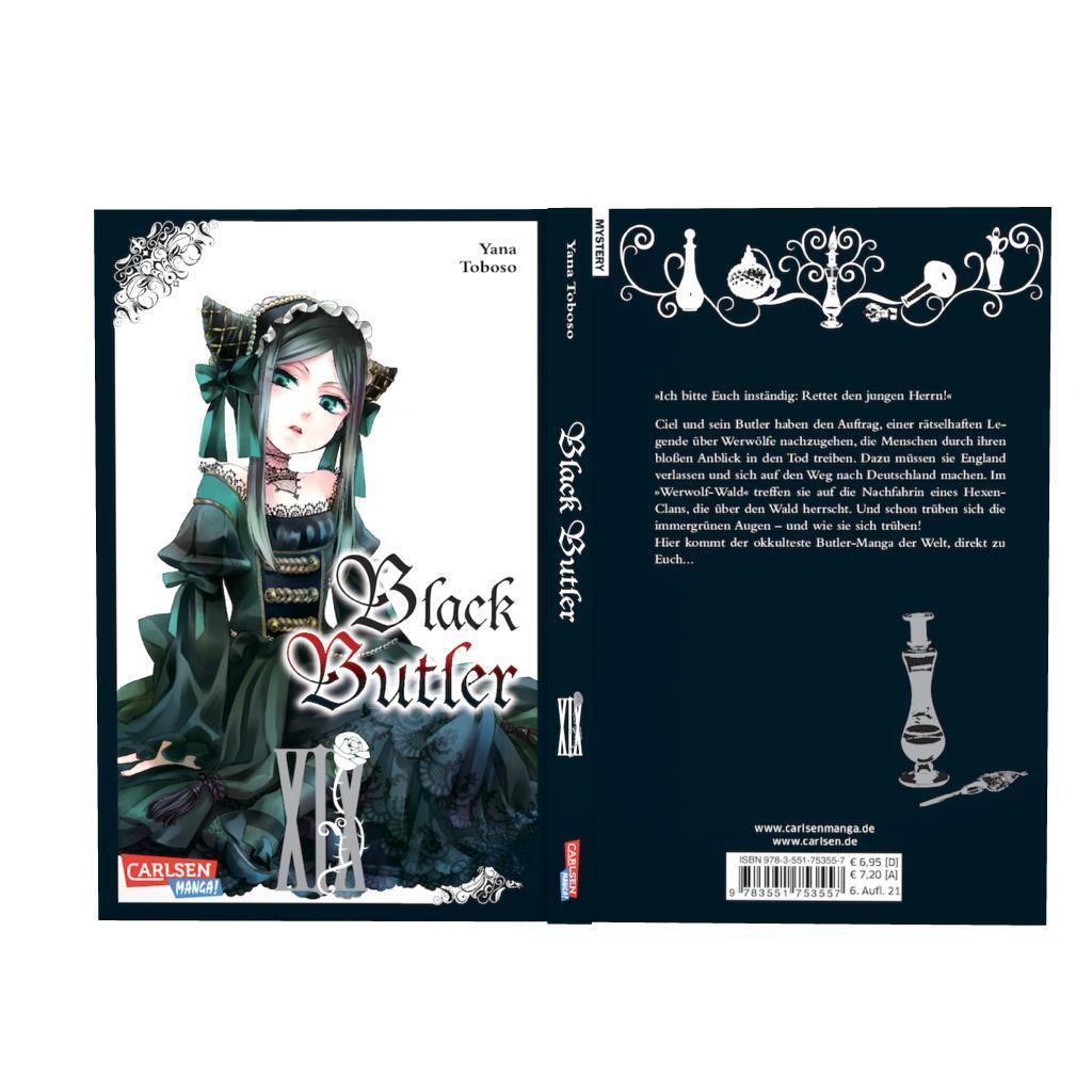 Bild: 9783551753557 | Black Butler 19 | Yana Toboso | Taschenbuch | Black Butler | 178 S.