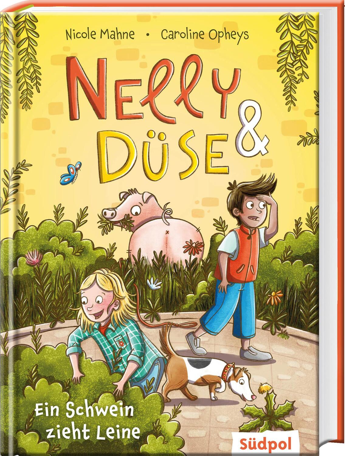 Cover: 9783965942271 | Nelly &amp; Düse - Ein Schwein zieht Leine | Nicole Mahne (u. a.) | Buch