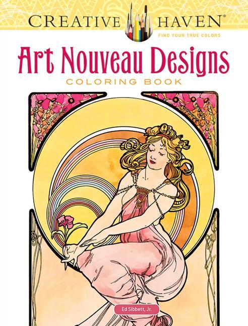 Cover: 9780486781891 | Creative Haven Art Nouveau Designs Coloring Book | Mucha (u. a.)