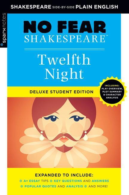 Cover: 9781411479739 | Twelfth Night: No Fear Shakespeare Deluxe Student Edition | Volume 10
