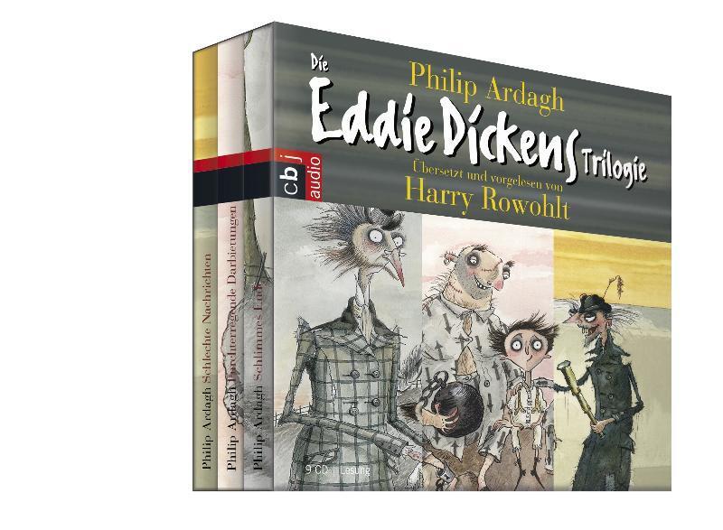 Cover: 9783837102628 | Die Eddie Dickens Trilogie | Philip Ardagh | Audio-CD | 9 Audio-CDs