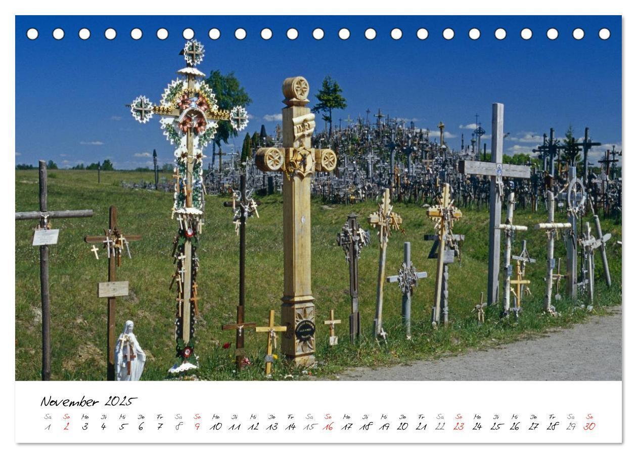 Bild: 9783435642113 | Litauen und Lettland (Tischkalender 2025 DIN A5 quer), CALVENDO...