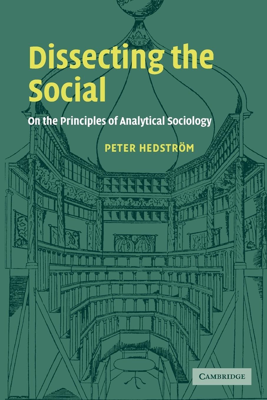 Cover: 9780521796675 | Dissecting the Social | Peter Hedstrom | Taschenbuch | Paperback