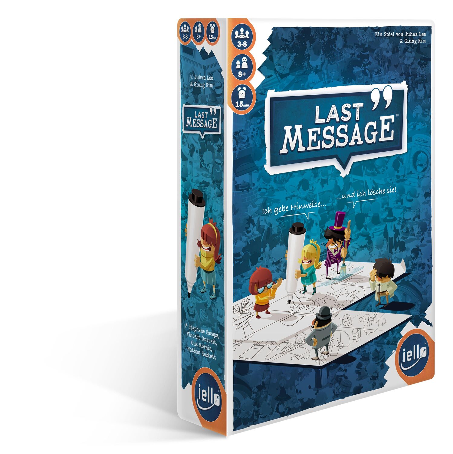 Cover: 3760175518539 | Last Message | Juhwa Lee (u. a.) | Spiel | Deutsch | 2021 | IELLO