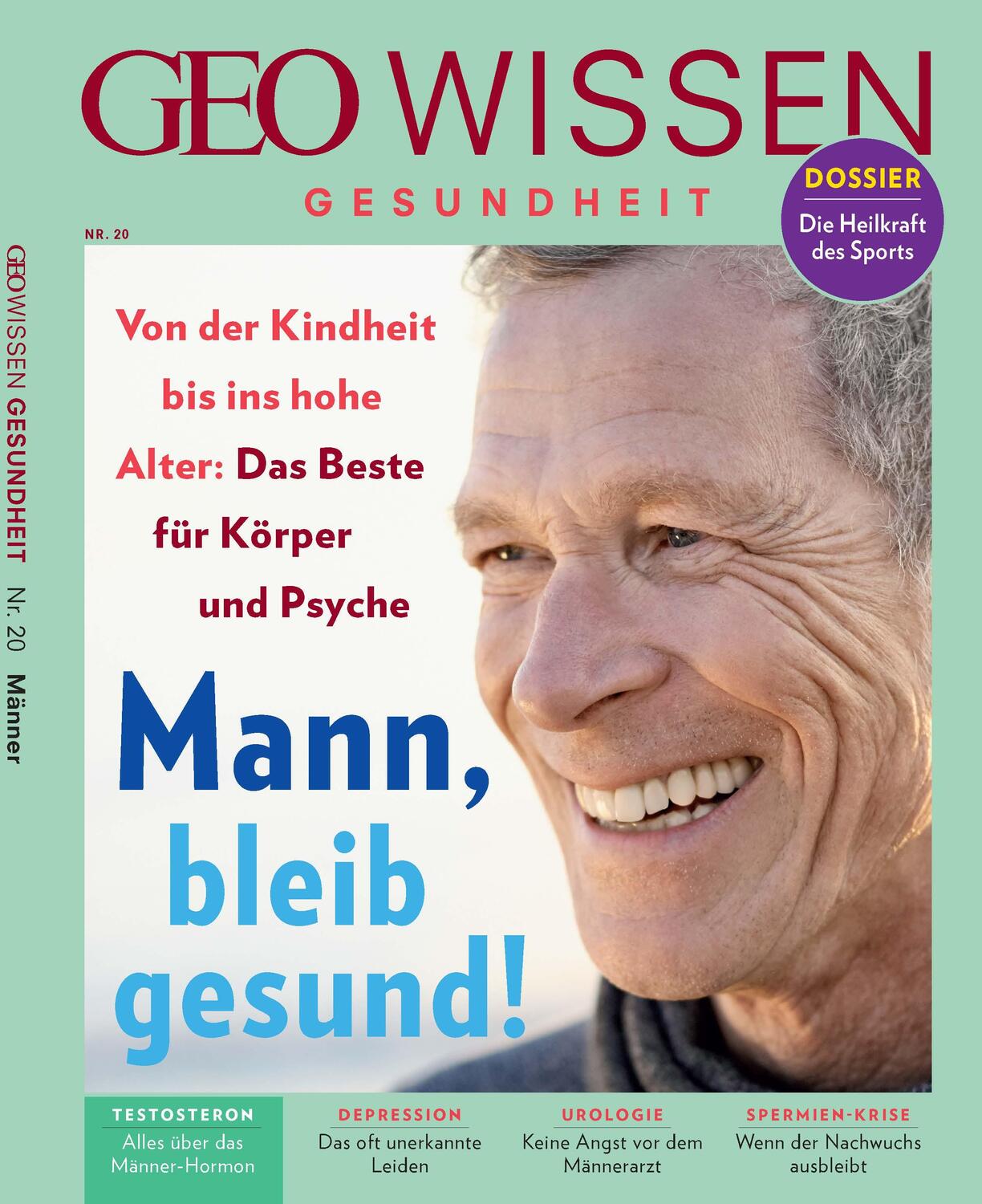 Cover: 9783652012034 | GEO Wissen Gesundheit mit DVD 20/22 - Mann, bleib gesund! | Buch