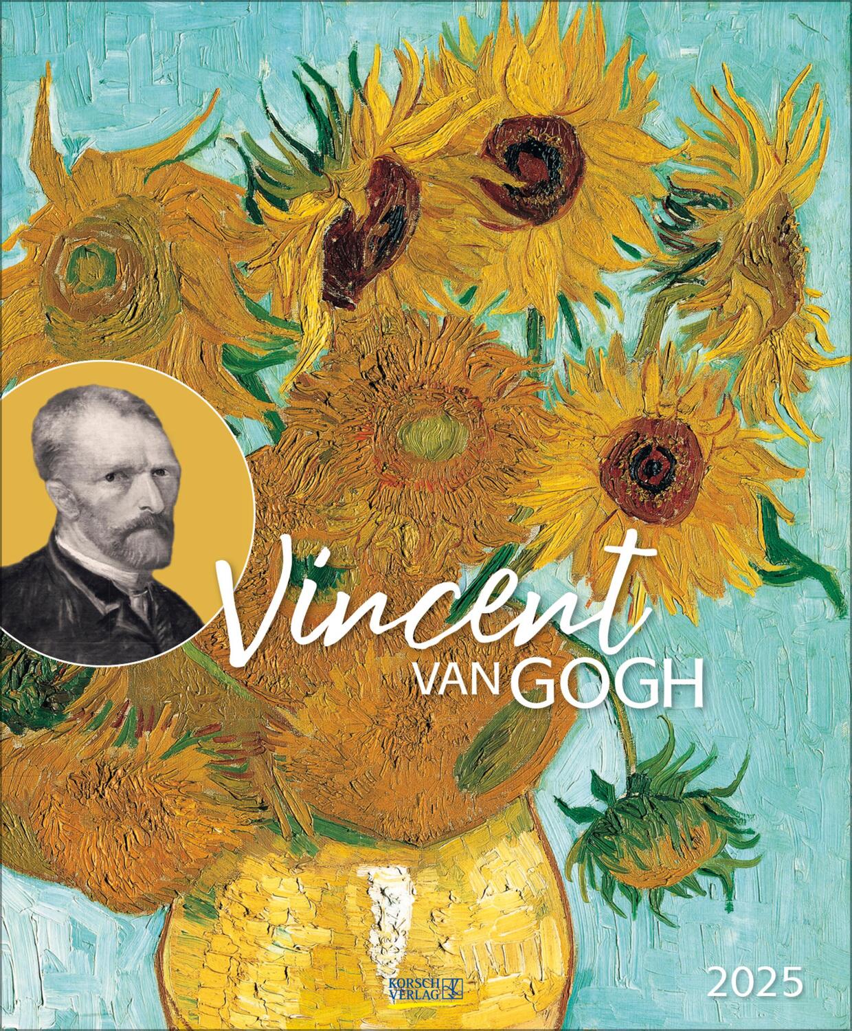 Cover: 9783731875765 | Vincent van Gogh 2025 | Verlag Korsch | Kalender | Spiralbindung