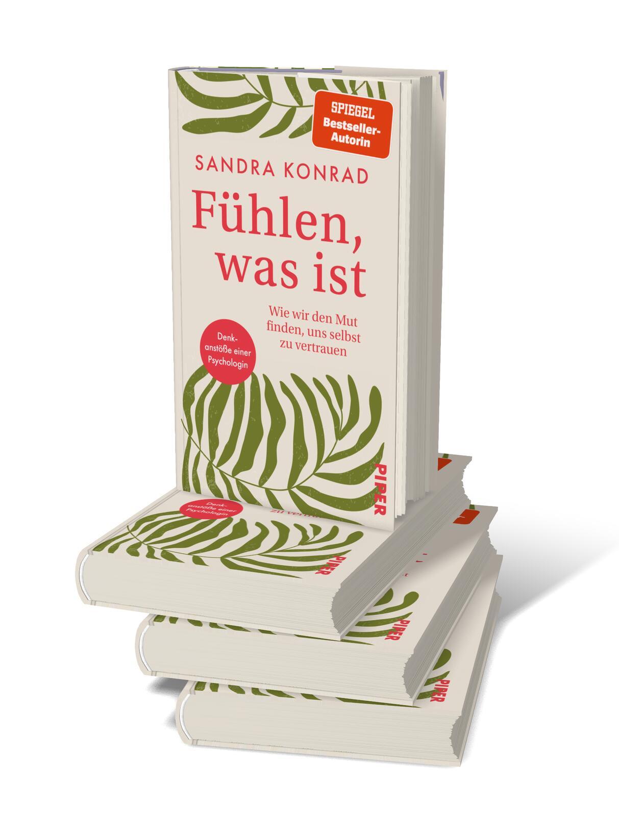 Bild: 9783492073127 | Fühlen, was ist | Sandra Konrad | Buch | 176 S. | Deutsch | 2025